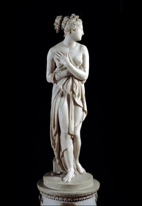 Venere Italica (Venus) - Estátua em mármore (h. 172 cm), de Antonio Canova (1757 - 1822) de Antonio Canova