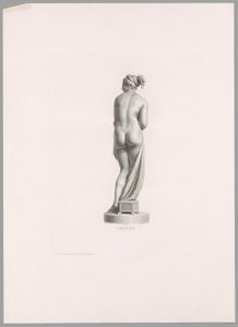 Vênus, vista traseira, do trabalho de Canova de Antonio Canova