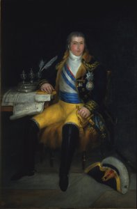 Retrato de Don Manuel Godoy de Antonio Carnicero