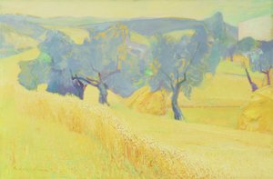 Oliveiras na Toscana, 1966