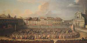 A corrida dos cavalos berberes