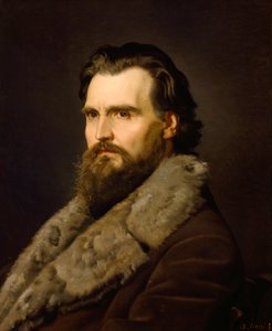 Retrato do escultor Giovanni Dupre, de Ciseri Antonio (1821-1891)