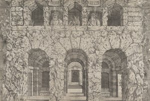 A Gruta, c. 1545. de Antonio Fantuzzi