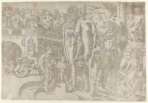 Elefante Real, 1542-45. de Antonio Fantuzzi