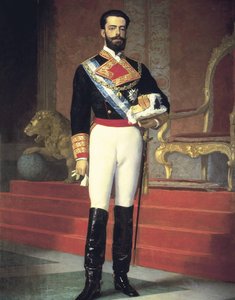 Amedee de Savoy Aosta, Amedee I, Rei de Espanha (óleo sobre tela)