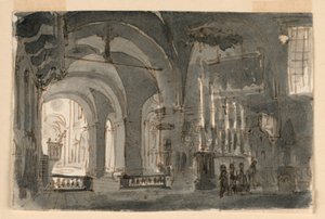 Antiga Catedral de Brescia de Antonio Giuseppe Basoli