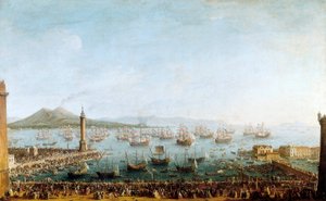 Partida de Carlos de Bourbon para Espanha, vista do Porto