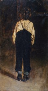 Olhando para a Madonna de Antonio Mancini