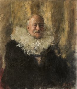 Auto-retrato. de Antonio Mancini