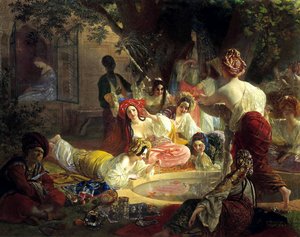 A Fonte de Bahçesaray, 1849.