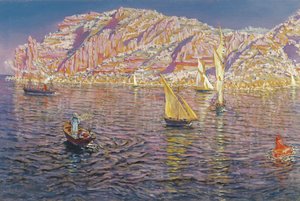 Vista da Baía de Palma de Maiorca