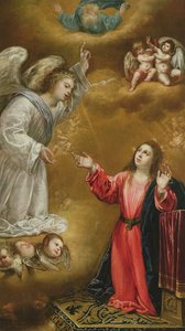 A Anunciação, 1637 de Antonio Pereda y Salgado