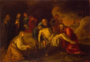 O sepultamento de Cristo, entre 1640 e 1650 de Antonio Pereda y Salgado de