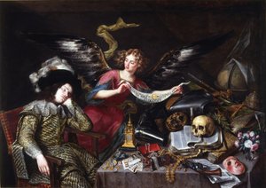 O sonho do cavaleiro de Antonio Pereda y Salgado de