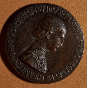 Efígie de Sigismondo Pandolfo Malatesta (Rimini, Rimini-1417) de Antonio Pisanello