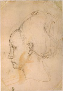 França, Paris, Chefe de uma jovem mulher de Antonio Pisanello