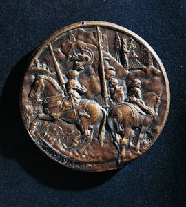 Medalha de Filippo Maria Visconti (1392-1447) de Antonio Pisanello