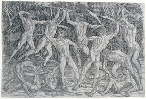 A Batalha dos Nus
A batalha dos homens nus
Os Espadachins de Antonio Pollaiuolo