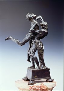 Hércules e Anteu, c.1475-80 (bronze) (ver também 79921)