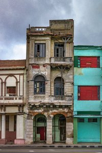 Calle Marina II, Havana, Cuba, 2017 (fotografia)