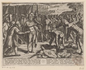 Enviados alemães visitam Julius Civilis
As guerras Batavianas contra os Romanos (título da série)
Batavorum cum Romanis Bellum (título da série) de Antonio Tempesta