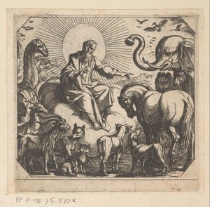 Deus cria os animais na terra
Criação de Antonio Tempesta