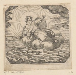 Deus cria o céu e a terra Criação (título da série) de Antonio Tempesta