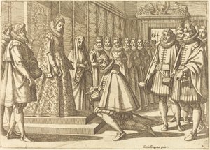 Filipe de Espanha Antes de Margarida da Áustria de Antonio Tempesta