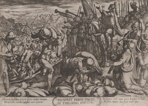Gravura 22: Josaphat Agradecendo a Deus por Sua Vitória, de 