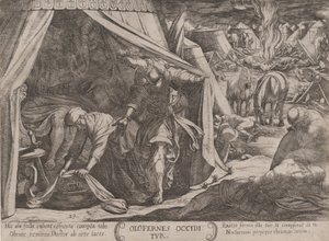 Gravura 23: Judite e Holofernes, de 