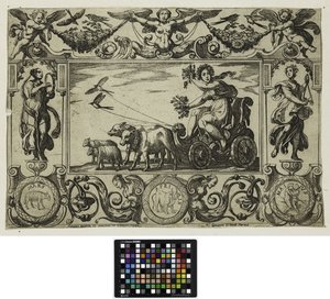 As Quatro Estações: Primavera de 1592 de Antonio Tempesta