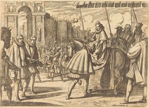 Entrada Triunfal de Margarida da Áustria de Antonio Tempesta