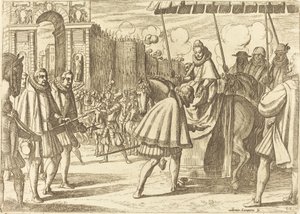 Entrada Triunfal de Margarida da Áustria de Antonio Tempesta