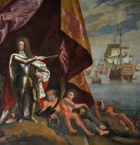 George, Príncipe da Dinamarca, como Lord High Admiral of England, detalhe de The Queen