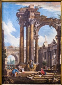 Fantasia arquitetónica de Antonio Visentini
