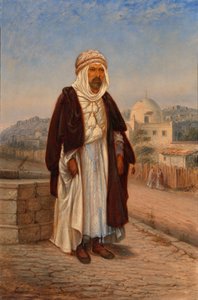 Kabyle argelino, c. 1893.