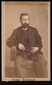 Retrato de Edward Palmer 1829-1911, 1868-1869. de Antonio Zeno Shindler