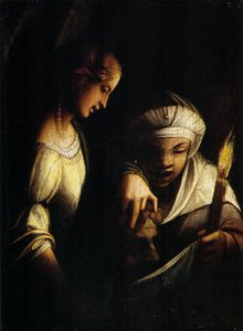 Judith e sua serva de Antonio da Correggio