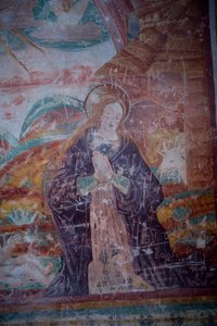 Madonna, detalhe da natividade