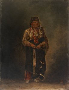 Chunka-ah-luta (Cão Vermelho) de Antonion Zeno Shindler