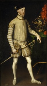 Retrato do Sacro Imperador Romano Maximiliano II da Áustria 1527-1576, 1550