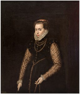 Espanhol:  La dama de las cadenas de oro Senhora das correntes de ouro de Antonis Mor