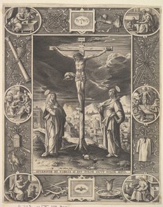 Cristo na Cruz, antes de 1586.