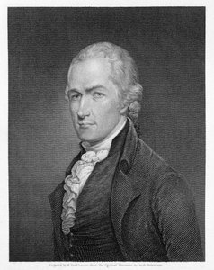 Alexander Hamilton (1757-1804) gravado por John Francis Eugene Prud&39;Homme (1800-92)
