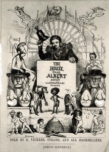 Titlepage from &39;A Casa que Albert Construiu&39;, 1880 (foto bw de Archibald S. Henning