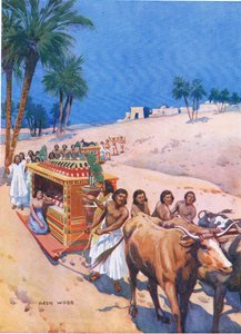 Uma procissão fúnebre no antigo Egito, 1925
