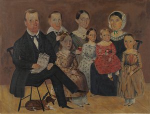 Retrato da Família John J. Wagner de Archie Thompson
