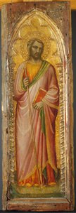 Um Santo, Possivelmente Tiago Maior, 1384-85. de Aretino Luca Spinello or Spinelli