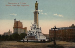 Monumento a Cristóvão Colombo em Buenos Aires, Argentina