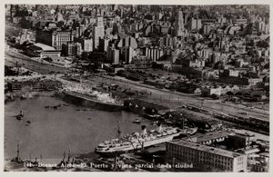 Porto e vista parcial da cidade, Buenos Aires, Argentina